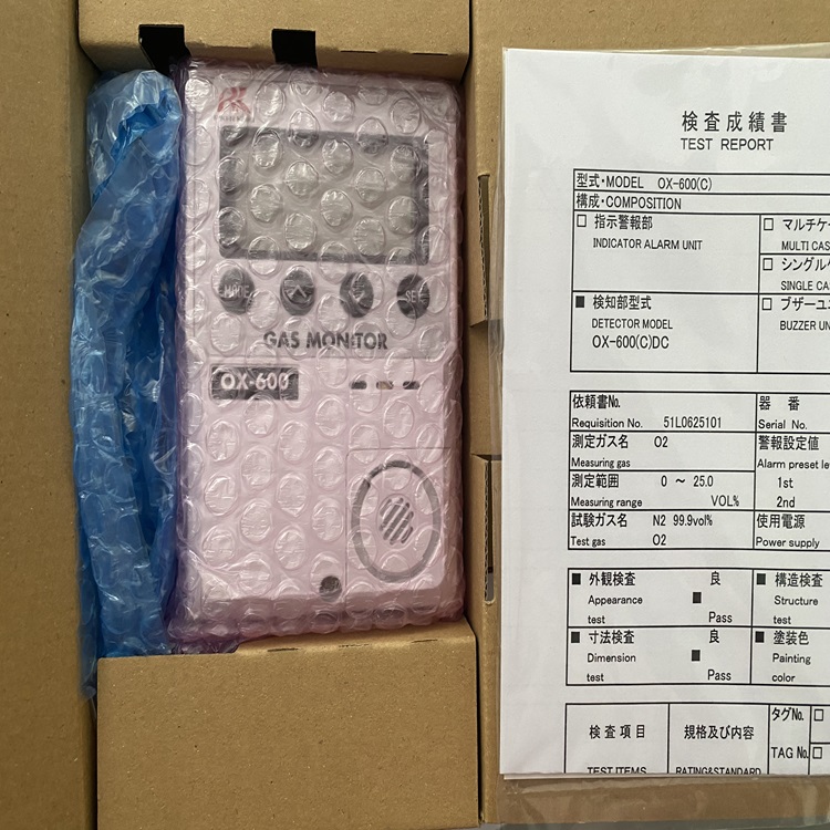 日本RIKEN理研OX-600氧气检测仪现货供应