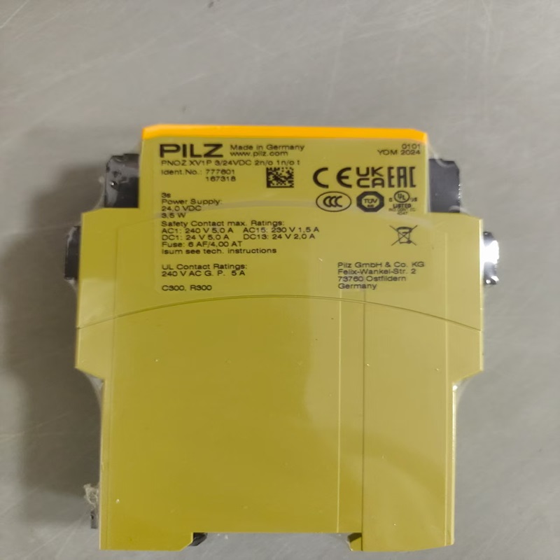德国PILZ皮尔兹 安全继电器 777601 PNOZ XV