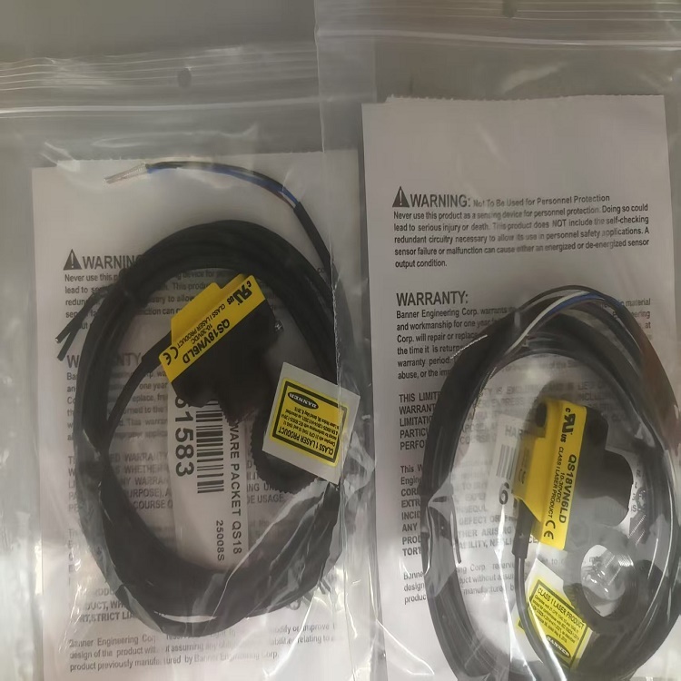 供应美国邦纳BANNER激光漫反射光电传感器QS18VN6LD