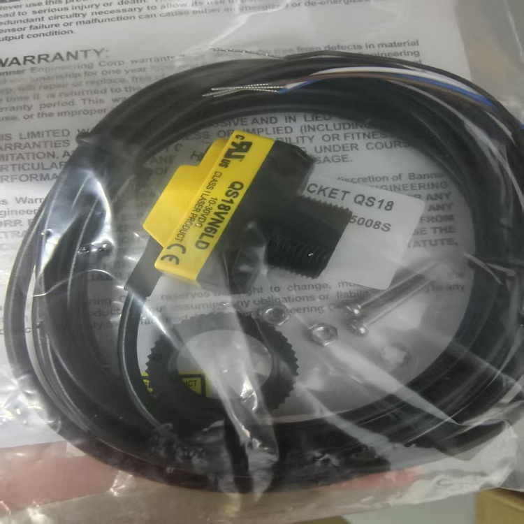 供应美国邦纳BANNER激光漫反射光电传感器QS18VN6L