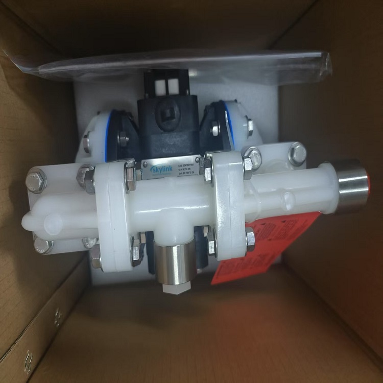 供应斯凯力1/2寸PVDF特氟龙隔膜泵PS15,KY-AT-T/S-TT-TT-00