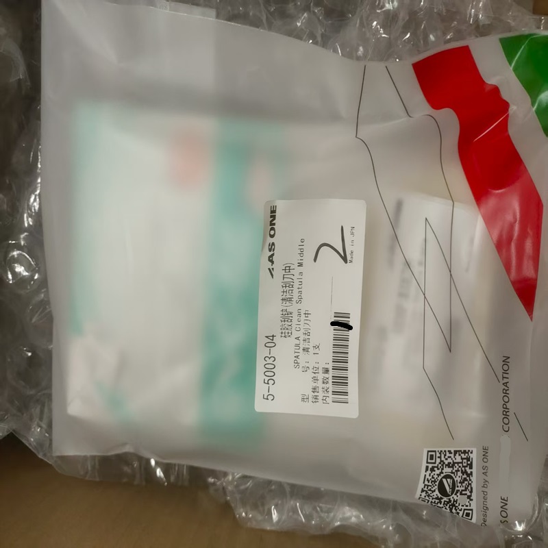 日本ASONE亚速旺 硅胶刮铲 5-5003-04 清洁刮刀