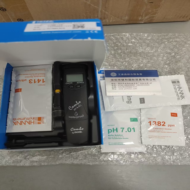 意大利HANNA 哈纳pH-EC-TDS-&deg;C测定仪 HI9