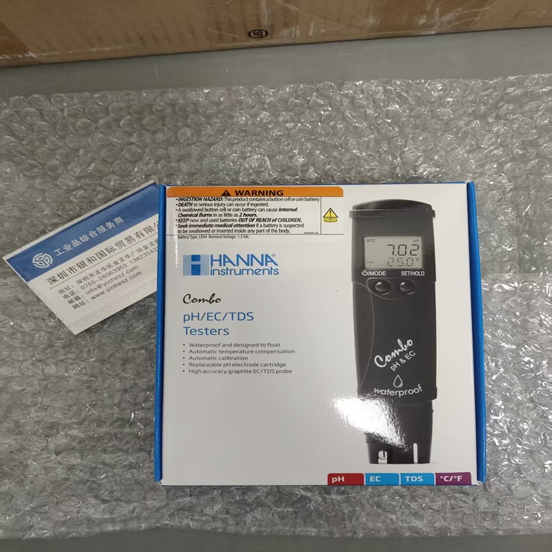 意大利HANNA 哈纳pH-EC-TDS-&deg;C测定仪 HI98129