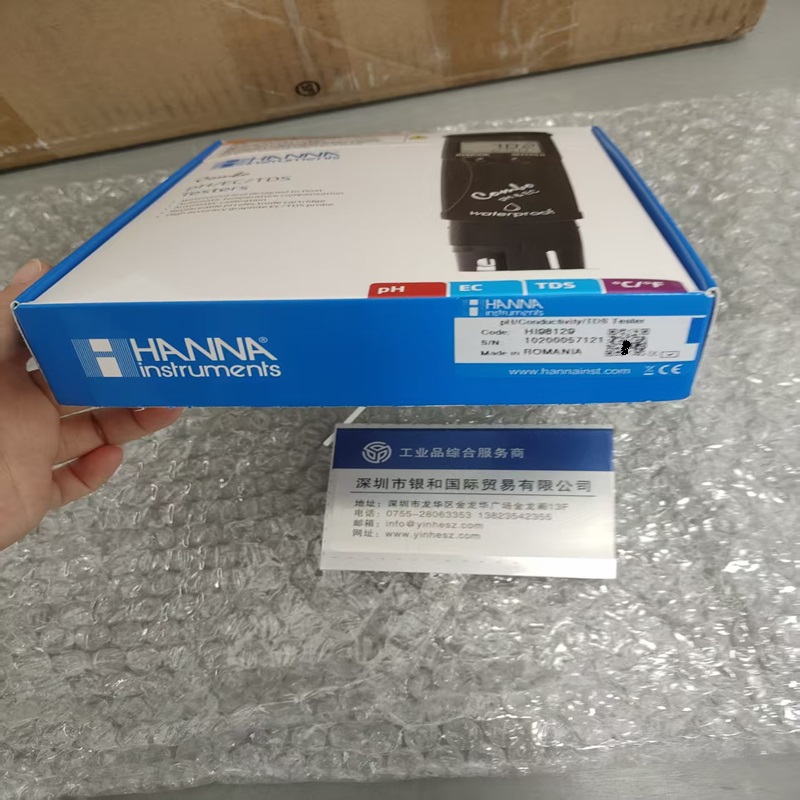 意大利HANNA 哈纳pH-EC-TDS-&deg;C测定仪 HI98129