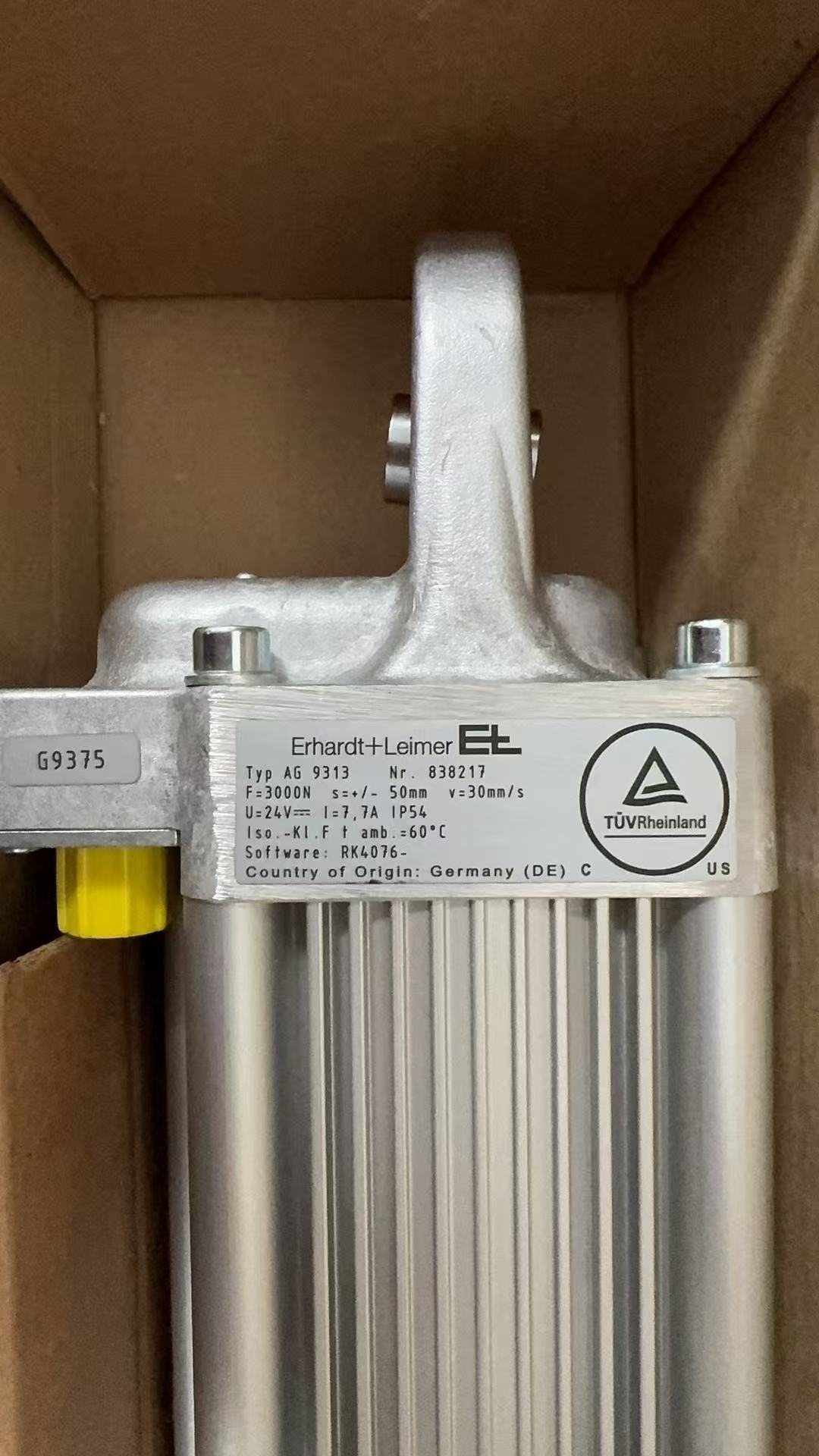 德国E+L AG9313纠偏驱动器 对边跟边电缸 直线式调节
