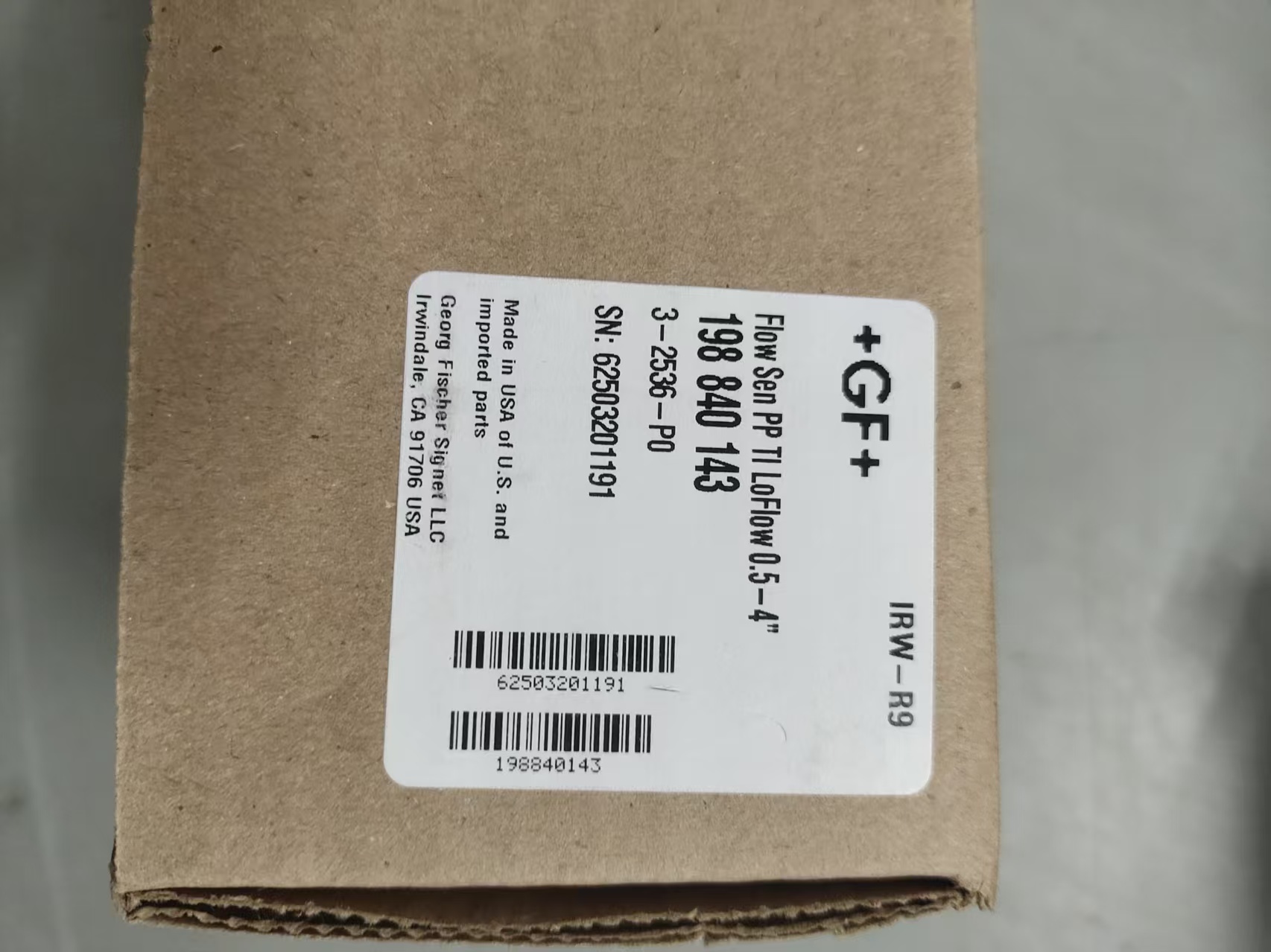 GF乔治费歇尔 Signet 3-2536-P0 插入式叶轮流量计